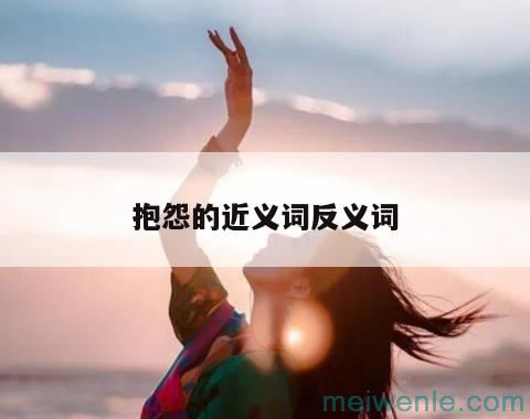 抱怨的近义词反义词