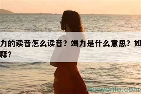 竭力的读音怎么读音？竭力是什么意思？如何解释？