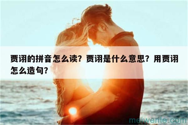 贾诩的拼音怎么读？贾诩是什么意思？用贾诩怎么造句？