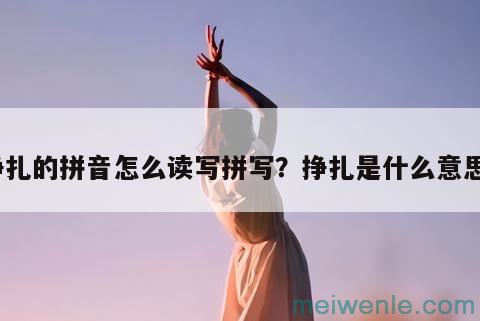 挣扎的拼音怎么读写拼写？挣扎是什么意思？