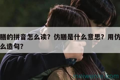 仿膳的拼音怎么读？仿膳是什么意思？用仿膳怎么造句？