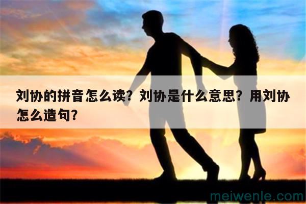 刘协的拼音怎么读？刘协是什么意思？用刘协怎么造句？