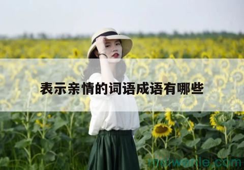 关于亲情方面的成语( 这是一个关于亲情的成语)