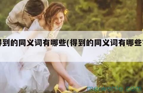 “得到”的近义词是什么？( “得”这个近义词是什么)